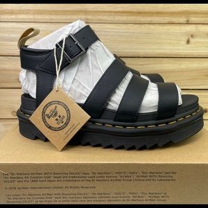 Dr. Martens V Blair Black Sandals